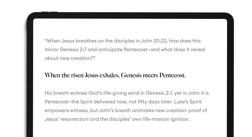New to the Bible